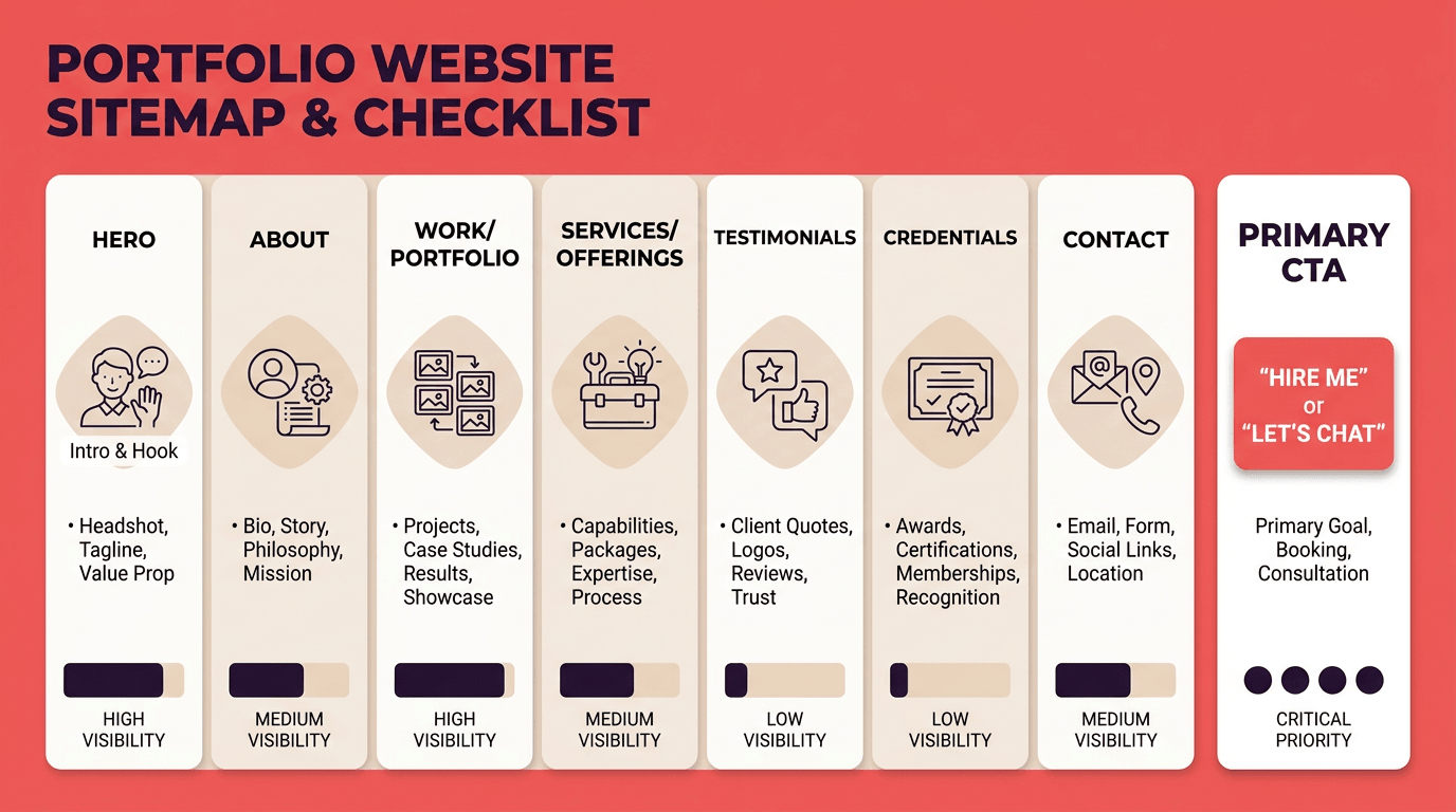 Wellness Coach Portfolio Example Chart